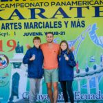 Maria Gladkih wins BRONZE at Jr. Karate Pan American Championships in Guayaquil, Ecuador. Martin Gissa narrowly misses a medal...